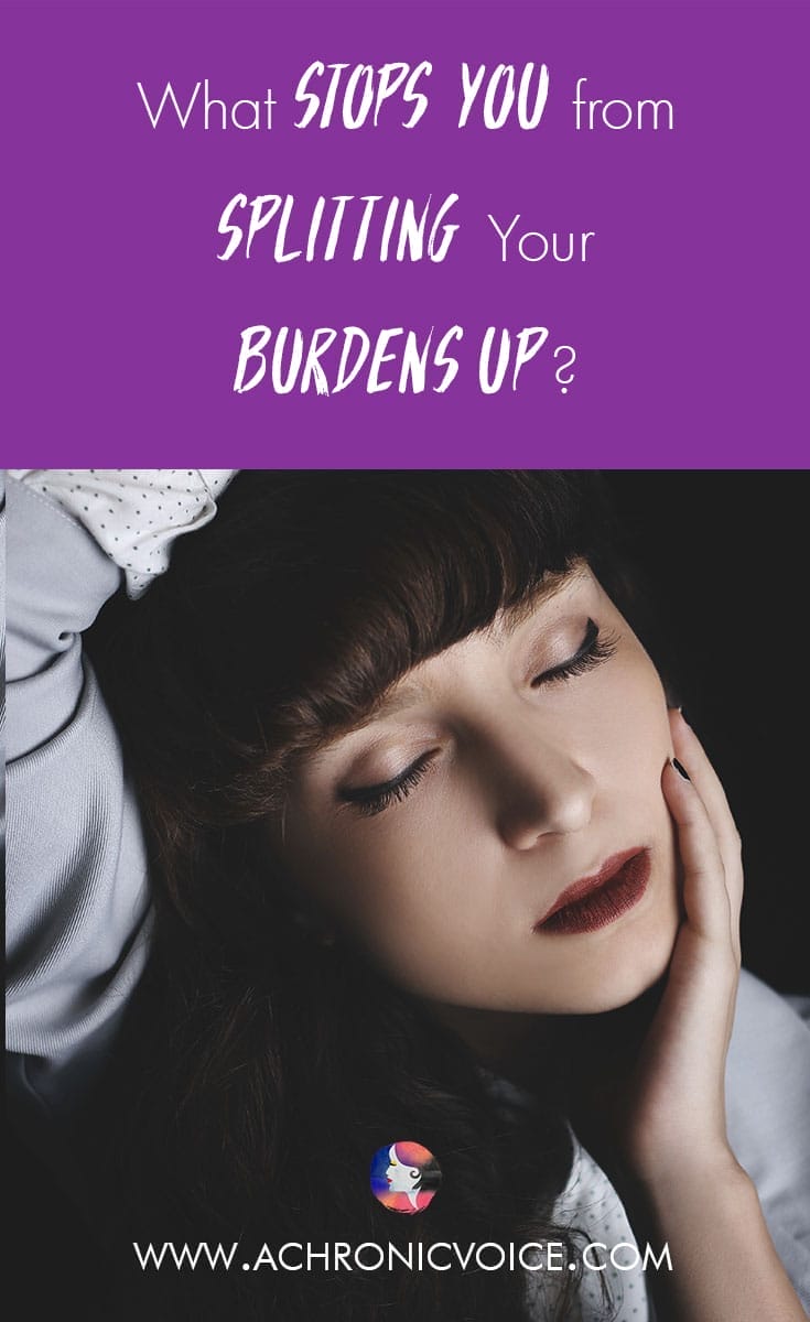 There is no need for you to carry all your burdens alone, especially when life isn't fair. There are people who want to help, and will be happy to do so. Click to read & download free wallpapers, or pin to save for later. ////////// self care / self love / caregivers / friendship / spoonies / chronic illness / mental health #chroniclife #chronicpain #spoonielife #mentalhealth