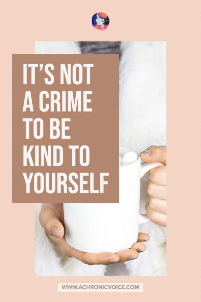 It's Not a Crime to be fKind to Yoursel