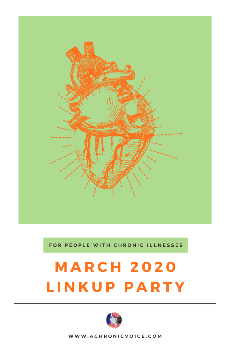 March 2020 Linkup Party for People with Chronic Illnesses | A Chronic Voice