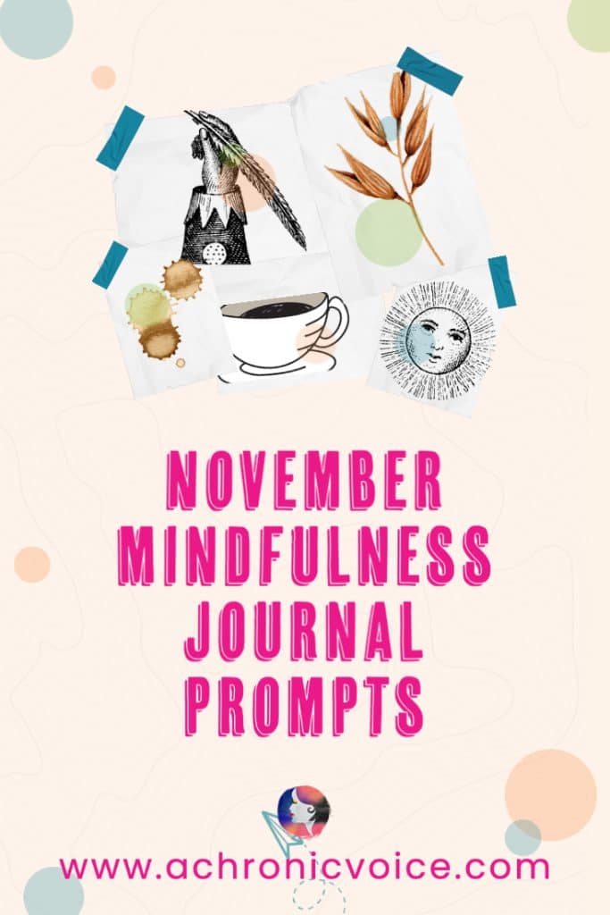November Mindfulness Journal Prompts