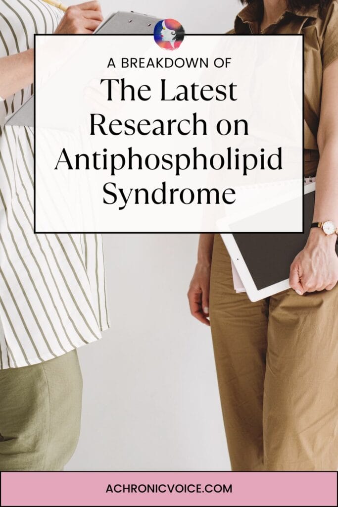 Get the latest breakdown of the latest research in Antiphospholipid Syndrome - from peptide libraries, to B cells and T cells, neutrophils, Beta-2-Glycoprotein I (β2GPI), aptamers and more.