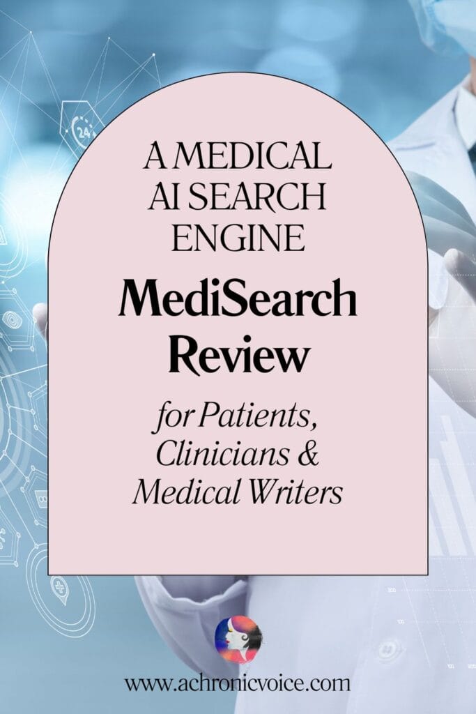 A Medical AI Search Engine - Medisearch Review - for Patients, Clinicians and Medical Writers