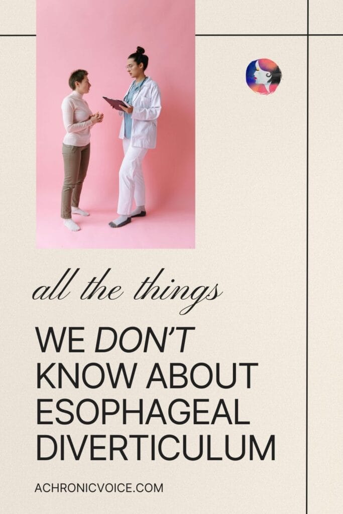 All the Things We Don’t Know About Esophageal Diverticulum